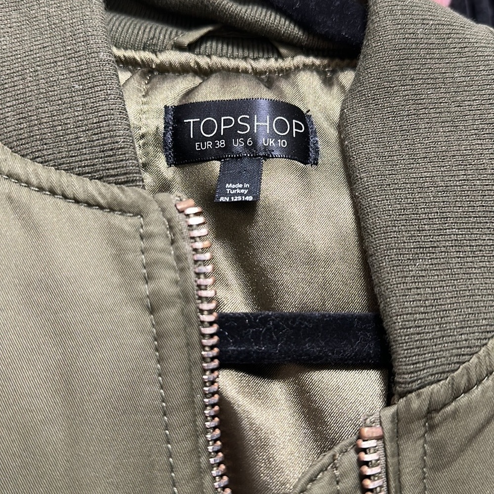 Topshop Bomber Jacket